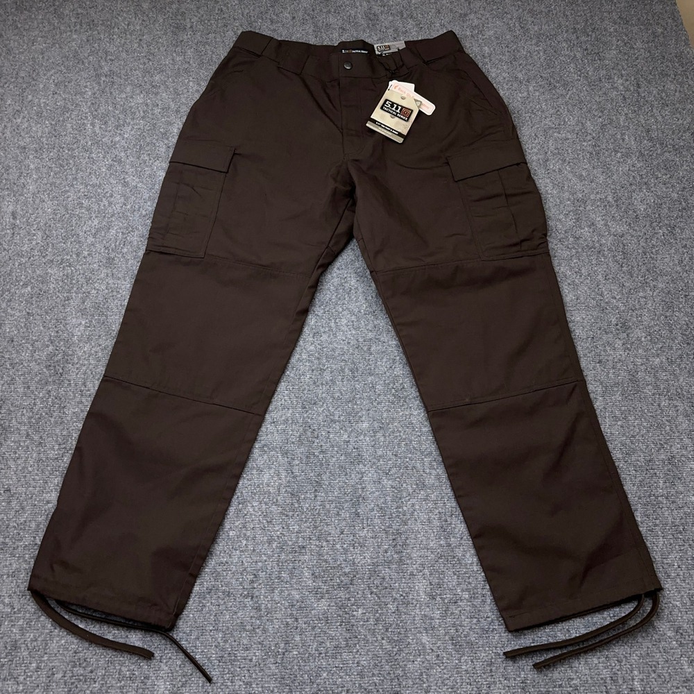 NEW 5.11 Tactical Ripstop TDU Pants Men's XL Brown Cargo 32" Inseam 74003